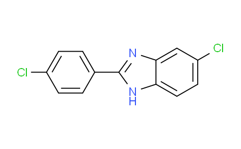 CAS No. 69498-30-2, 5-Chloro-2-(4-chlorophenyl)benzimidazole