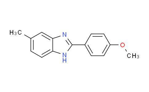 CAS No. 53314-16-2, 2-(4-Methoxyphenyl)-5-methyl-1H-benzo[d]imidazole