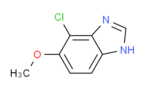 CAS No. 1360953-02-1, 4-Chloro-5-methoxybenzimidazole