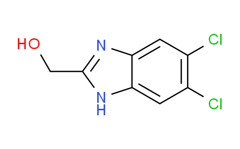 CAS No. 6478-80-4, 5,6-Dichloro-2-(hydroxymethyl)benzimidazole