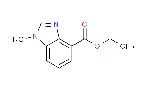 CAS No. 856840-76-1, Ethyl 1-Methyl-4-benzimidazolecarboxylate