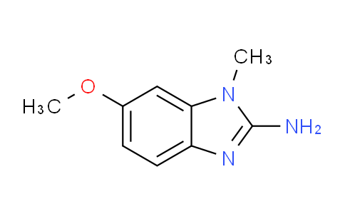 CAS No. 945023-35-8, 2-Amino-6-methoxy-1-methylbenzimidazole