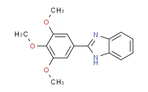 CAS No. 175714-45-1, 2-(3,4,5-Trimethoxyphenyl)-1H-benzo[d]imidazole