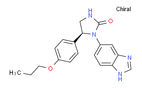 DY750644 | 1276021-65-8 | (S)-1-(1H-Benzo[d]imidazol-5-yl)-5-(4- propoxyphenyl)imidazolidin-2-one