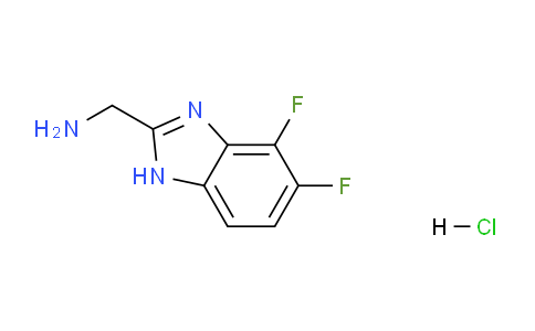 CAS No. 1446513-83-2, (4,5-difluoro-1H-benzo[d]imidazol-2-yl)methanamine hydrochloride
