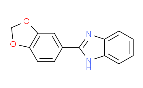 CAS No. 2562-69-8, 2-[3,4-(METHYLENEDIOXY)PHENYL]-BENZIMIDAZOLE