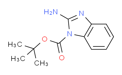 CAS No. 1383133-23-0, tert-butyl 2-amino-1H-benzo[d]imidazole-1-carboxylate