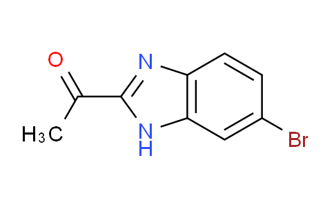 CAS No. 296265-20-8, 1-(6-Bromo-1H-benzo[d]imidazol-2-yl)ethanone