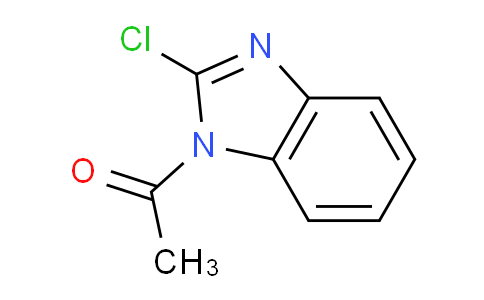 CAS No. 90533-07-6, 1-(2-Chloro-1H-benzo[d]imidazol-1-yl)ethanone