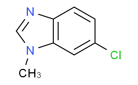 CAS No. 10406-94-7, 6-Chloro-1-methyl-1H-benzimidazole