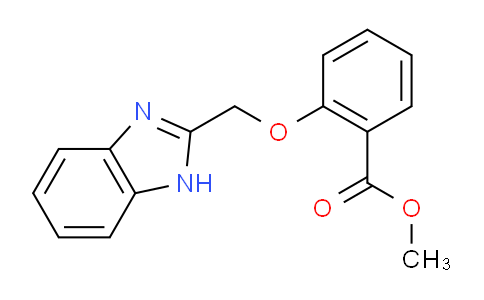 CAS No. 132207-28-4, Methyl 2-((1H-benzo[d]imidazol-2-yl)methoxy)benzoate
