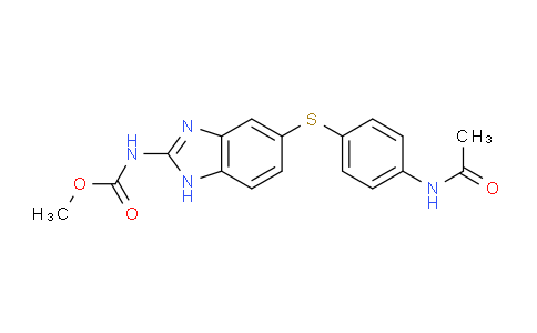 CAS No. 56073-95-1, Methyl [5-[[4-(acetylamino)phenyl]thio]-1H-benzimidazol-2-yl]carbamate