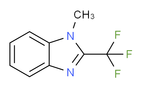 CAS No. 384-46-3, 1-Methyl-2-trifluoromethylbenzimidazole