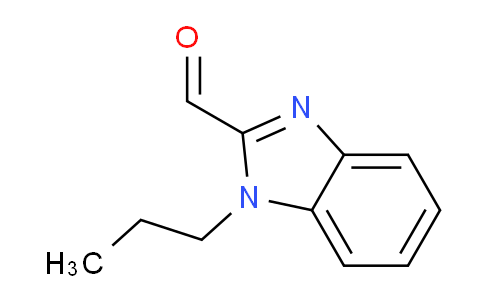 CAS No. 123511-50-2, 1-propyl-1H-1,3-benzodiazole-2-carbaldehyde