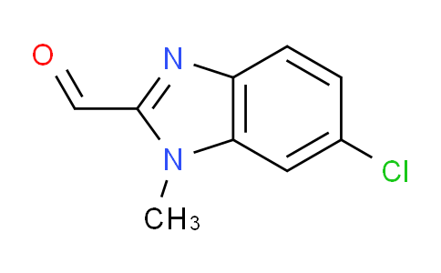 CAS No. 156212-81-6, 6-chloro-1-methyl-1H-1,3-benzodiazole-2-carbaldehyde