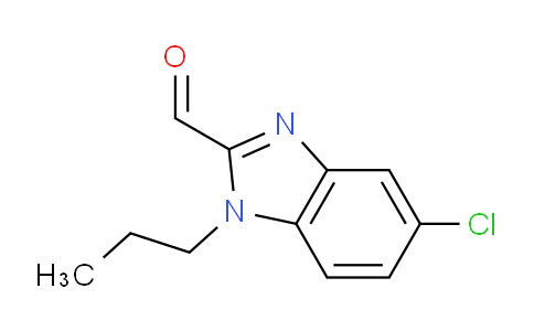 CAS No. 1253395-07-1, 5-chloro-1-propyl-1H-1,3-benzodiazole-2-carbaldehyde