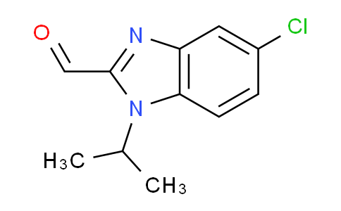 CAS No. 749931-54-2, 5-chloro-1-(propan-2-yl)-1H-1,3-benzodiazole-2-carbaldehyde