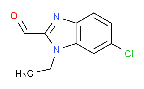CAS No. 1253394-91-0, 6-chloro-1-ethyl-1H-1,3-benzodiazole-2-carbaldehyde