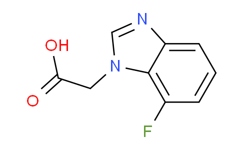 CAS No. 796973-01-8, 2-(7-fluoro-1H-1,3-benzodiazol-1-yl)acetic acid