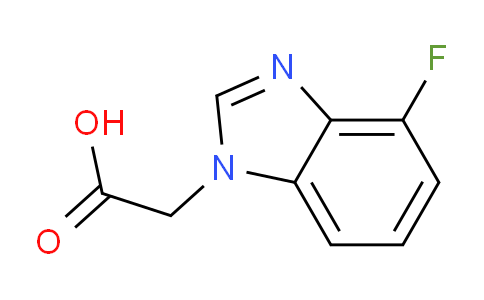 CAS No. 1785241-60-2, 2-(4-fluoro-1H-1,3-benzodiazol-1-yl)acetic acid
