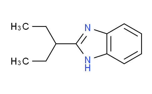 CAS No. 5851-47-8, 2-(1-ethylpropyl)-1H-benzimidazole