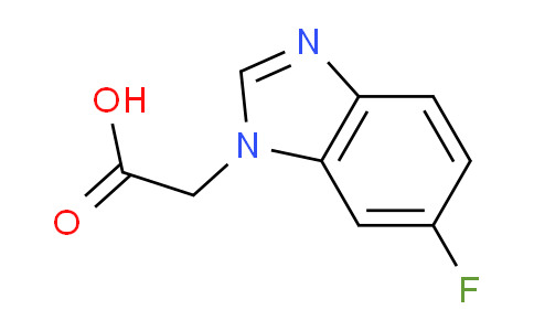 CAS No. 1515850-56-2, 2-(6-fluoro-1H-1,3-benzodiazol-1-yl)acetic acid
