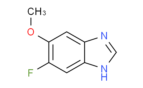 CAS No. 1360899-25-7, 6-fluoro-5-methoxy-1H-1,3-benzodiazole