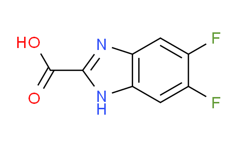 CAS No. 887779-45-5, 5,6-difluoro-1H-1,3-benzodiazole-2-carboxylic acid