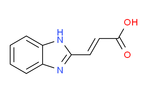 CAS No. 152935-66-5, (2E)-3-(1H-1,3-benzodiazol-2-yl)prop-2-enoic acid