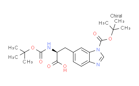 CAS No. 2387562-62-9, (2S)-2-(tert-butoxycarbonylamino)-3-(3-tert-butoxycarbonylbenzimidazol-5-yl)propanoic acid