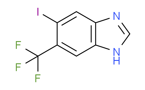 CAS No. 1804061-67-3, 5-iodo-6-(trifluoromethyl)-1H-1,3-benzodiazole