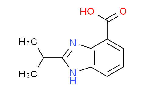 CAS No. 916075-96-2, 2-(propan-2-yl)-1H-1,3-benzodiazole-4-carboxylic acid