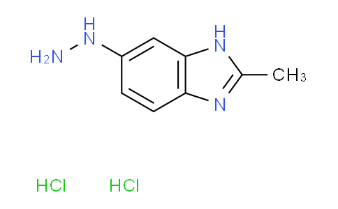 CAS No. 73857-55-3, (2-methyl-3H-benzimidazol-5-yl)hydrazine;dihydrochloride