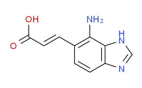 CAS No. 1807382-90-6, (E)-3-(7-Amino-1H-benzo[d]imidazol-6-yl)acrylic acid