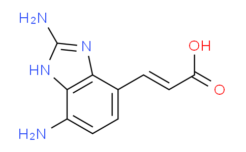 CAS No. 1807395-46-5, (E)-3-(2,7-Diamino-1H-benzo[d]imidazol-4-yl)acrylic acid