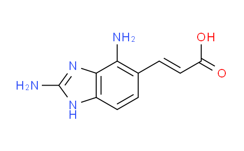 CAS No. 1807385-21-2, (E)-3-(2,4-Diamino-1H-benzo[d]imidazol-5-yl)acrylic acid