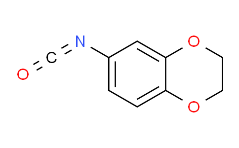 CAS No. 100275-94-3, 6-isocyanato-2,3-dihydro-1,4-benzodioxine