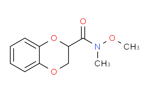 CAS No. 848170-22-9, N-methoxy-N-methyl-2,3-dihydrobenzo[b][1,4]dioxine-2-carboxamide