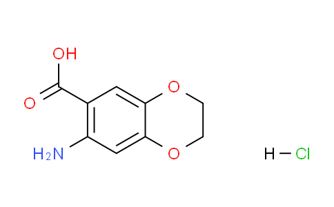 CAS No. 857020-56-5, 7-amino-2,3-dihydrobenzo[b][1,4]dioxine-6-carboxylic acid hydrochloride
