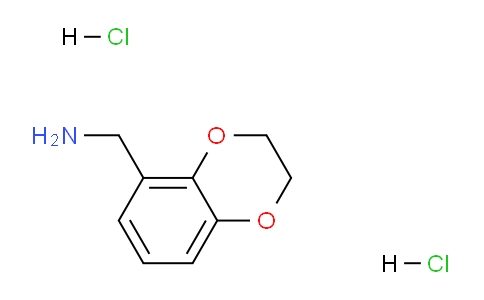 CAS No. 1240529-26-3, (2,3-dihydrobenzo[b][1,4]dioxin-5-yl)methanamine dihydrochloride