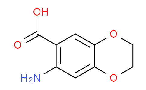CAS No. 99358-09-5, 7-amino-2,3-dihydrobenzo[b][1,4]dioxine-6-carboxylic acid
