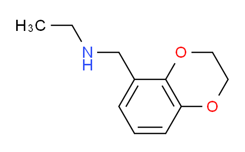 CAS No. 1156158-02-9, N-((2,3-dihydrobenzo[b][1,4]dioxin-5-yl)methyl)ethanamine