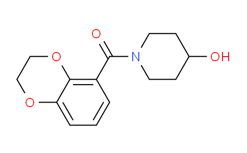 CAS No. 1154969-99-9, (2,3-Dihydrobenzo[b][1,4]dioxin-5-yl)(4-hydroxypiperidin-1-yl)methanone