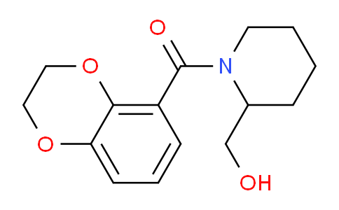 CAS No. 1154970-04-3, (2,3-Dihydrobenzo[b][1,4]dioxin-5-yl)(2-(hydroxymethyl)piperidin-1-yl)methanone