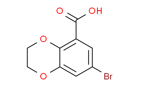 CAS No. 16081-71-3, 7-bromo-2,3-dihydrobenzo[b][1,4]dioxine-5-carboxylic acid