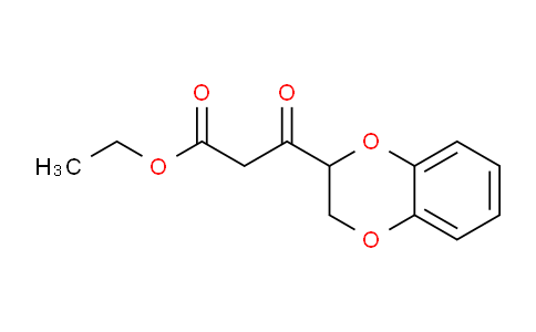 CAS No. 889955-17-3, Ethyl 3-(2,3-dihydrobenzo[b][1,4]dioxin-2-yl)-3-oxopropanoate