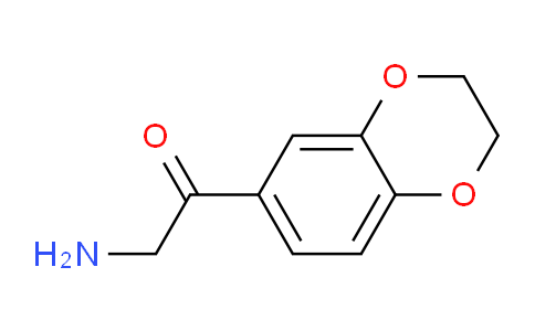 CAS No. 245329-81-1, 2-Amino-1-(2,3-dihydro-benzo[1,4]dioxin-6-yl)-ethanone