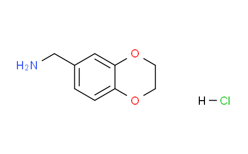 CAS No. 31127-40-9, (2,3-dihydrobenzo[b][1,4]dioxin-6-yl)methanamine hydrochloride