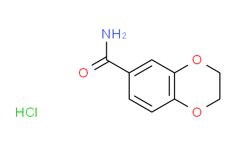CAS No. 90563-91-0, 2,3-dihydrobenzo[b][1,4]dioxine-6-carboxamide hydrochloride