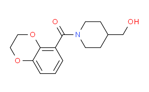 CAS No. 1184761-02-1, (2,3-Dihydrobenzo[b][1,4]dioxin-5-yl)(4-(hydroxymethyl)piperidin-1-yl)methanone